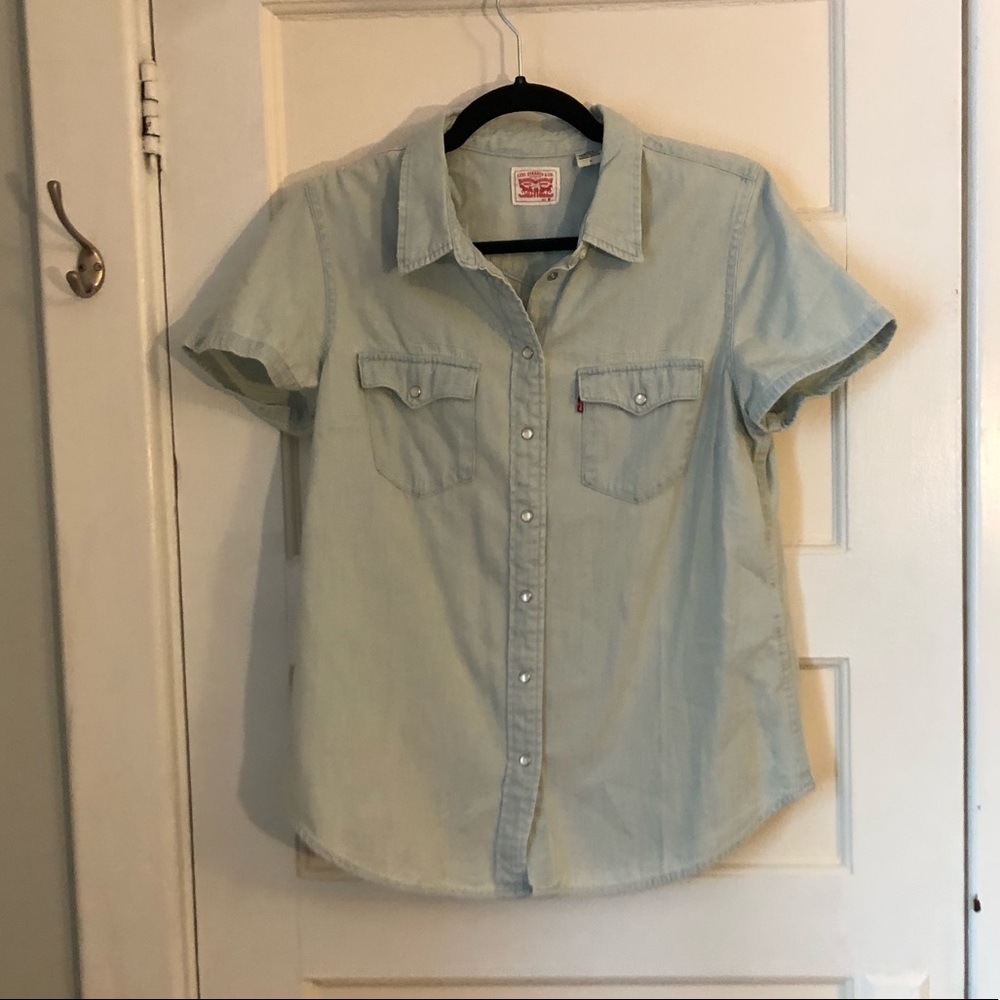 Levi’s Denim Short Sleeve Buttonup